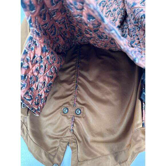 Coach 1941 Womens Varsity Parka - Car Tan Women's jacket coat size 2 - Picture 10 of 14